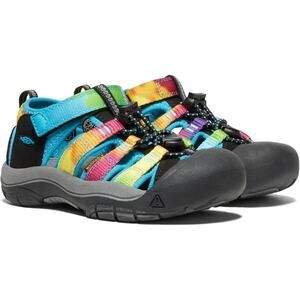 Keen Newport H2 Kids Youth Rainbow Tie Dye Water Sandals Size 8